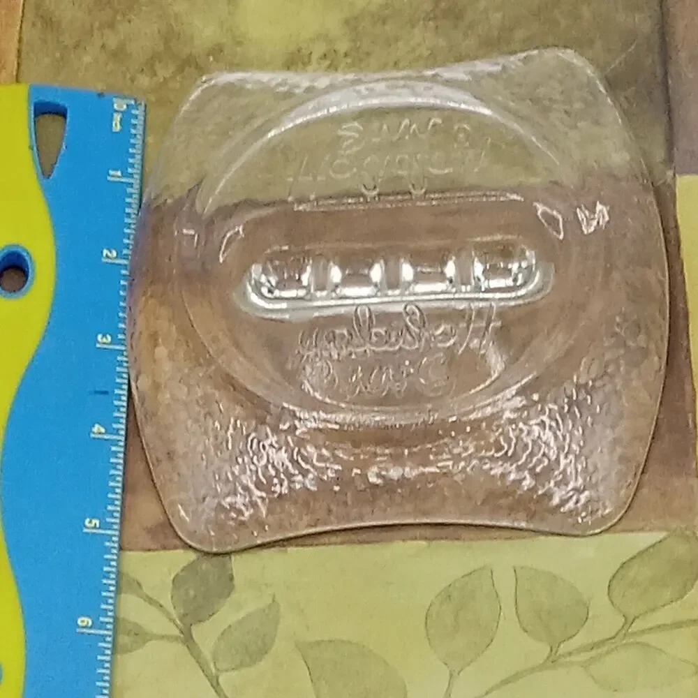 HOLIDAY INN Motel Clear Glass Ashtray Atomic Style 5 Inch Rectangle Vtg